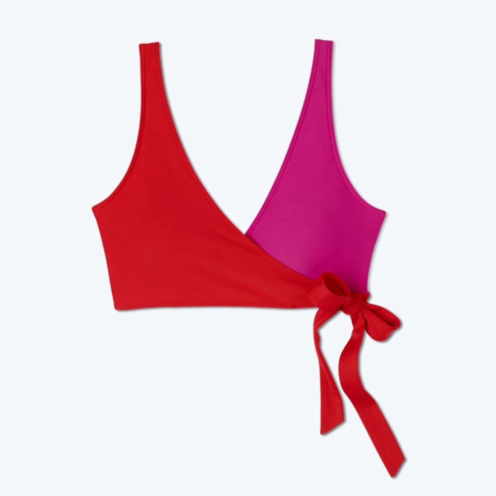 SUMMERSALT The Perfect Wrap Bikini Top
